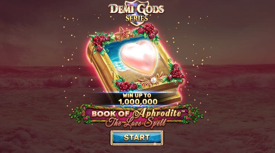 book of aphrodite  the love spell spinomenal canada casino slot reviews