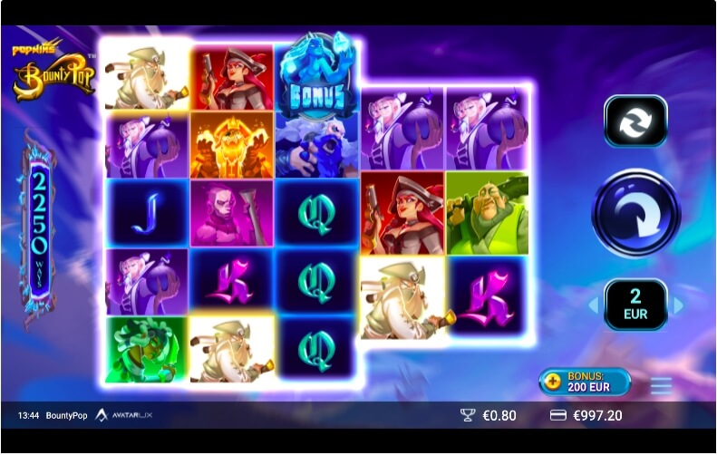 Play Bounty Pop Bounty Pop slot features