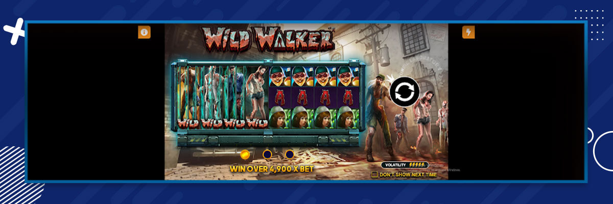 Try Pragmatic PLay's Wild Walker ! Wild Walker bonus game