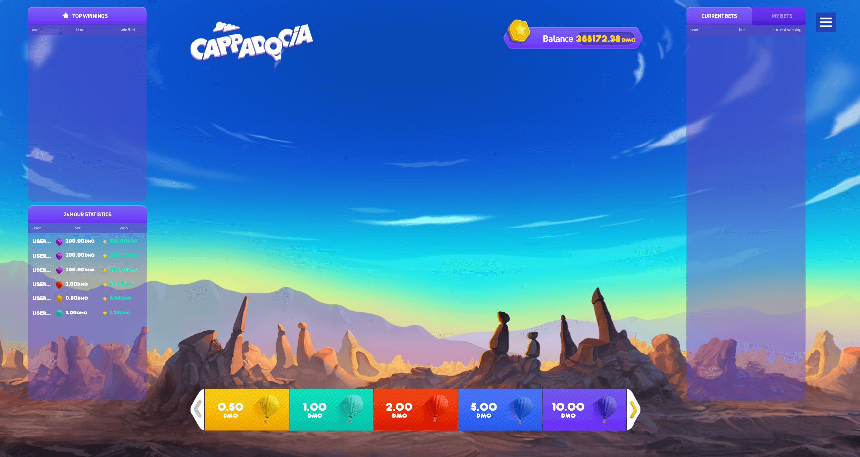 Cappadocia Review Crash Game High RTP 97& + 200 Max Win