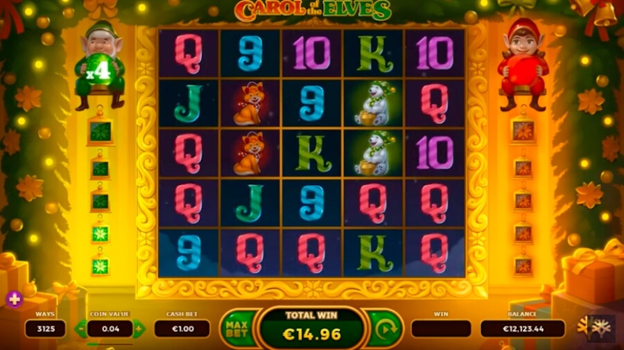 Carol of the elves Carol of the Elves slot yggdrasil
