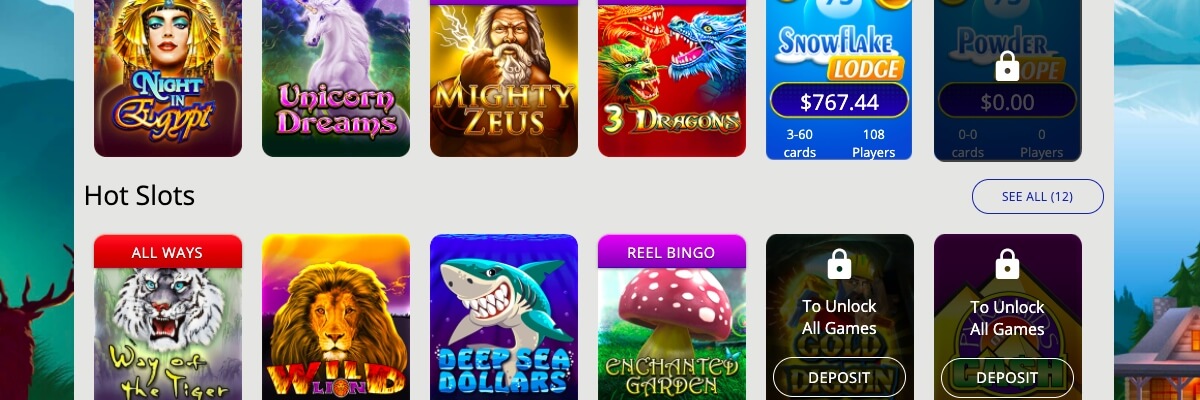 Play with Cash Cabin Cash Cabin games