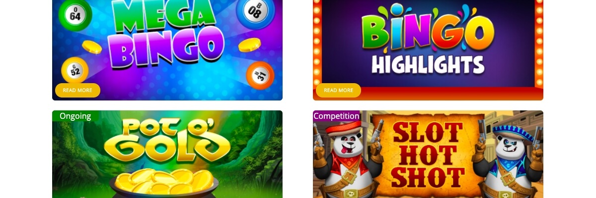 Cash Cabin Bingo tournaments Cash Cabin promotions