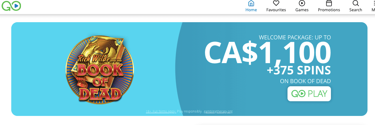 Join CasiGo! CasiGo welcome bonus