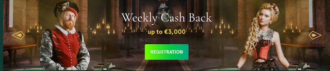 Casinia casino offers