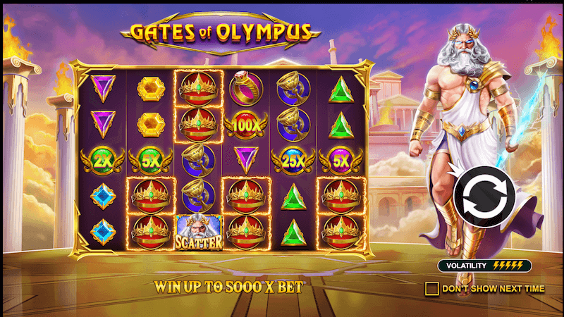 pragmatic play gates of olympus canada online slot home