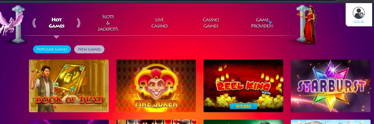 Become a Casino Gods member! Casino Gods Games