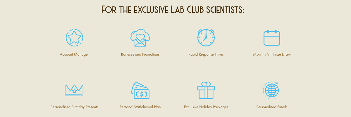 Become a Casino Lab member! Casino Lab VIP scheme