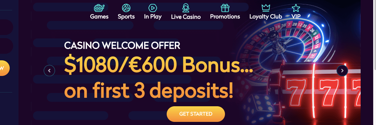 Casino360 welcome bonus