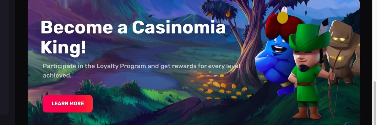 Become a Casinomia VIP! Casinomia VIP