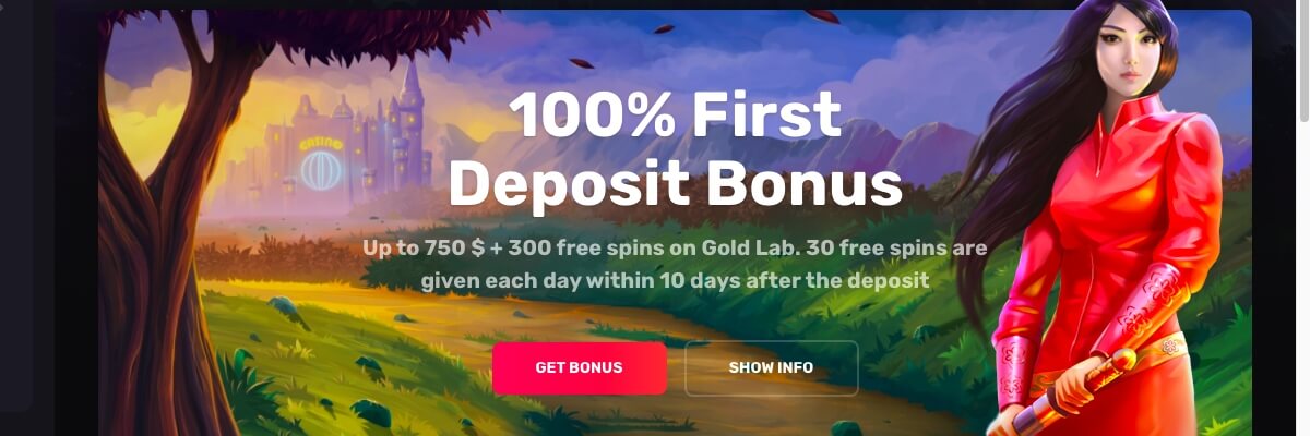 Casinomia welcome bonus 