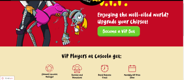 Become a Casoola Casino member Casoola VIP program