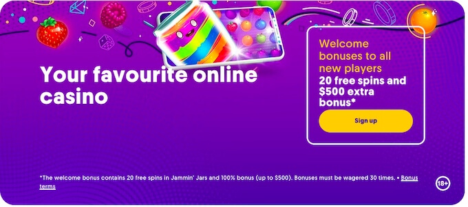 Casumo Canada Bonus