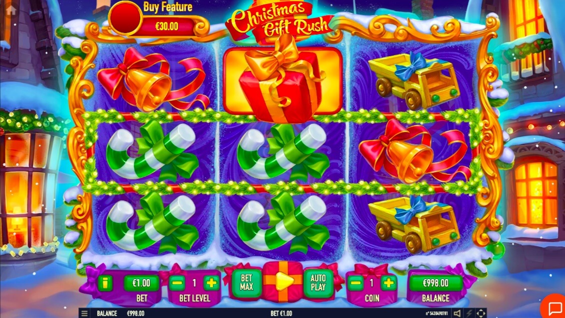 Christmas Gift Rush slot review 