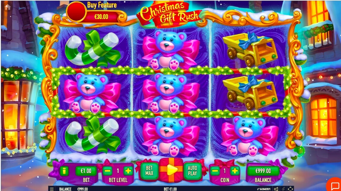 Try Christmas gift rush Christmas Gift Rush by Habanero