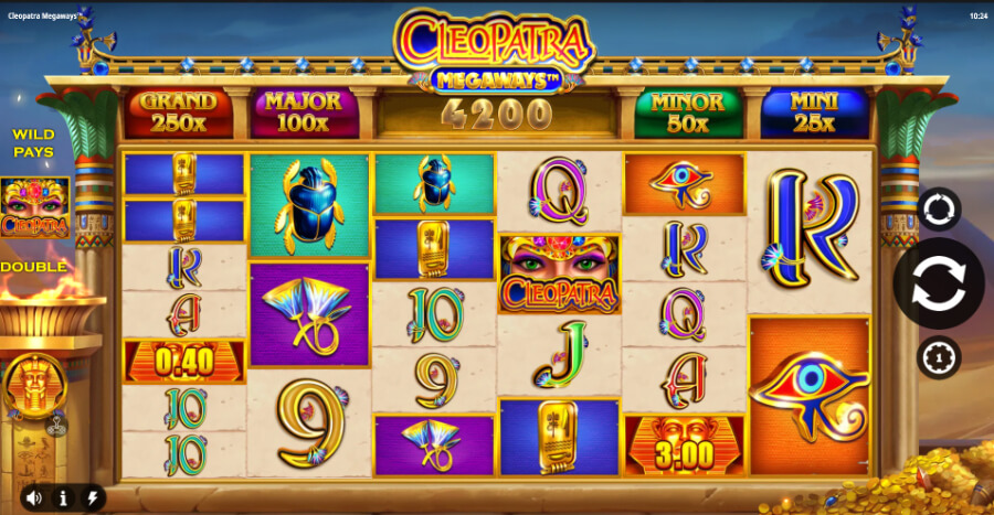 cleopatra megaways slot canada casino reviews