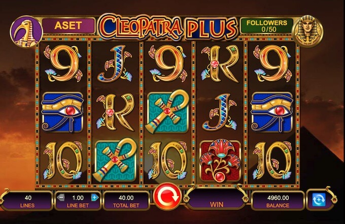 Cleopatra Video Slots Cleopatra Plus Slot