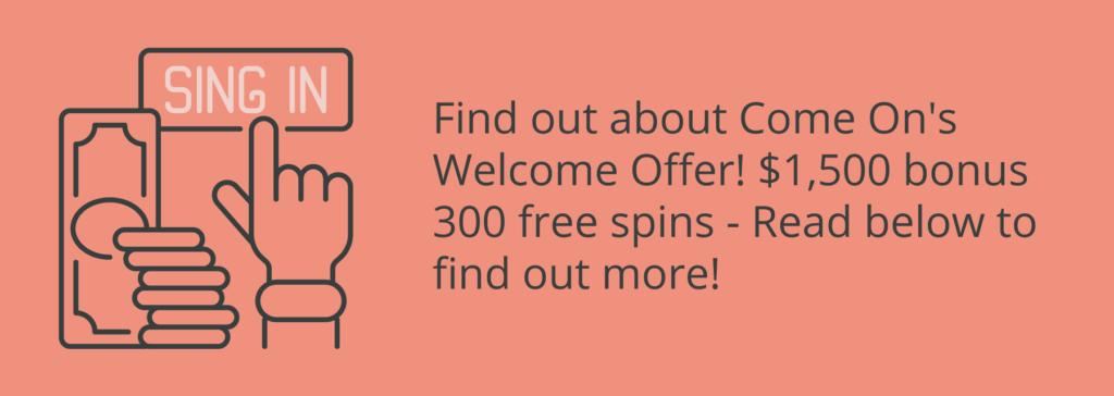 ComeOn Welcome Bonus