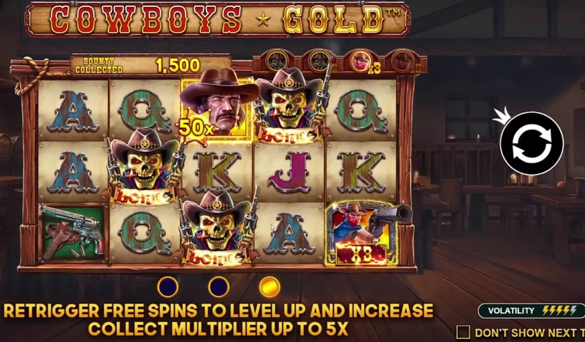 Cowboys Gold slot Cowboys Gold Slot review