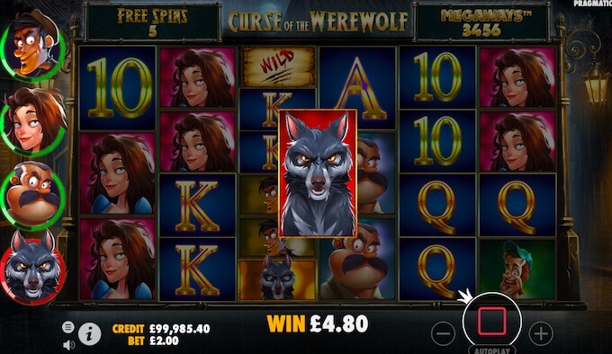 curse of the werewolf megaways Curse of the Werewolf slot review