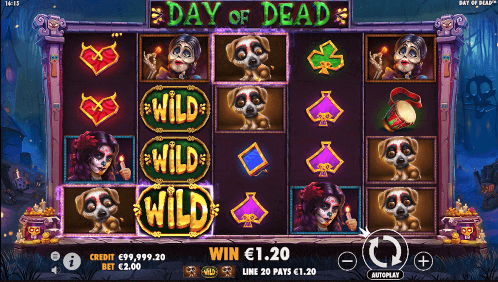 day of dead slot canada