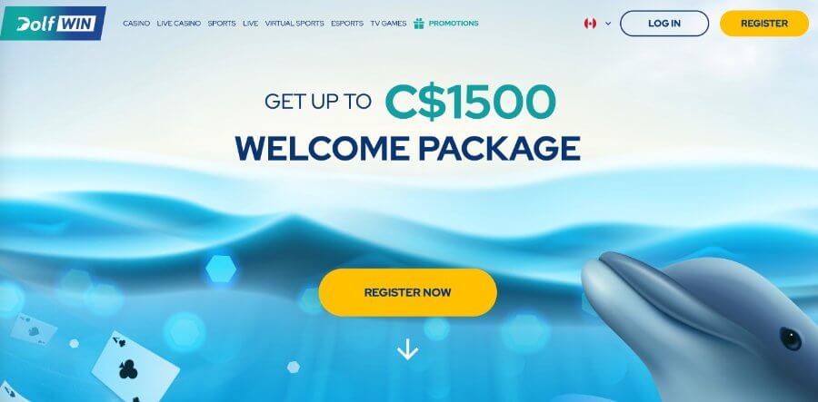 Dolfwin Casino Welcome Bonus Canada