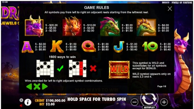 drago jewels of fortune slot review drago jewels of fortune payouts