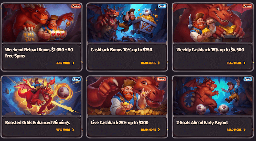Dragonia Canada Casino offers