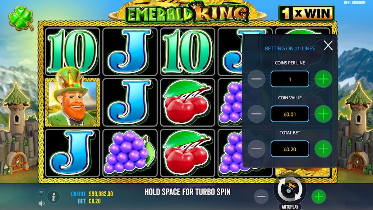 emerald king slot