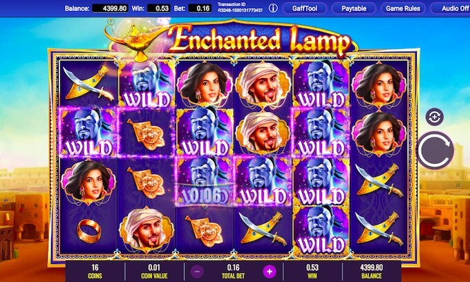 Play Enchanted Lamp slot! Enchanted Lamp Slot Review