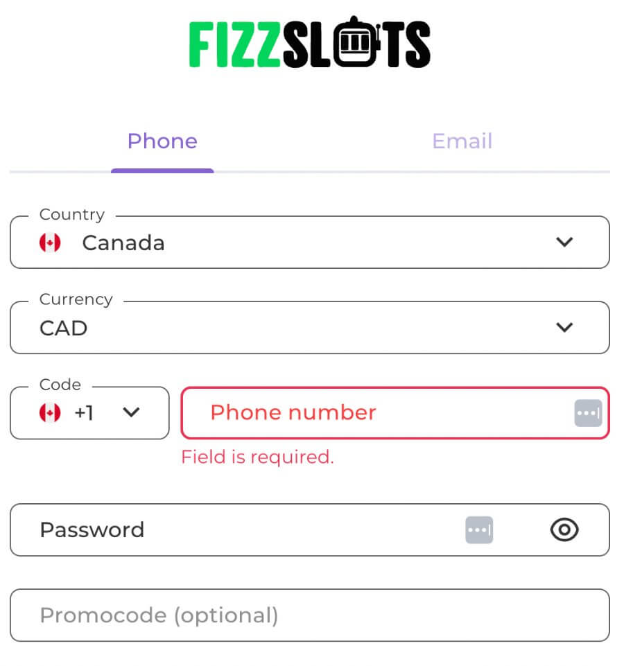 fizzslots sign up register canada casino