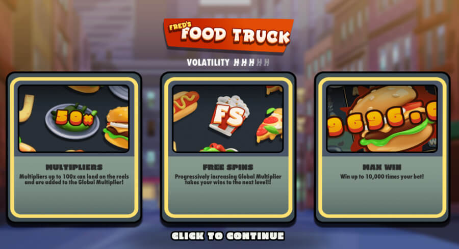 fred's food truck slot bonus features canada casino