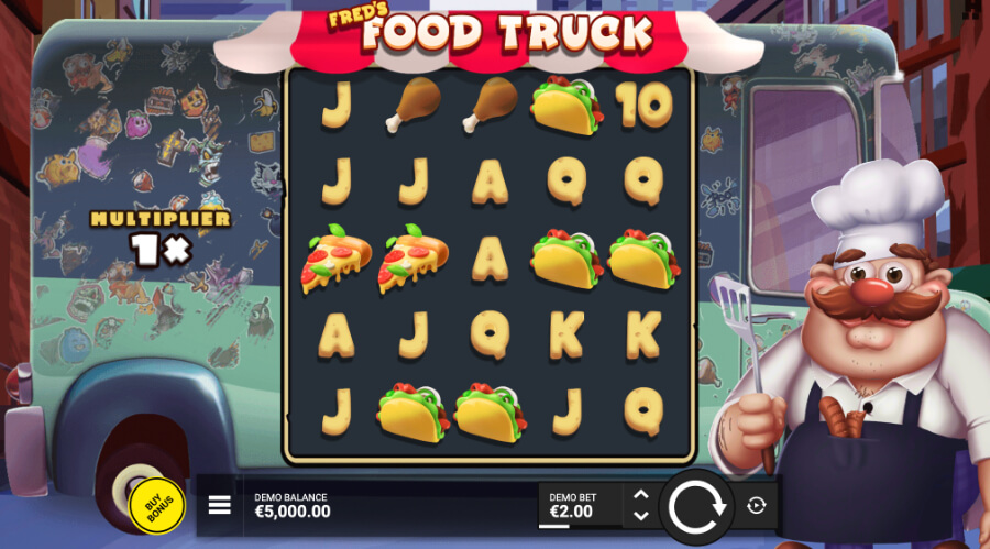 fred's food truck slot catering themed slot canada casino