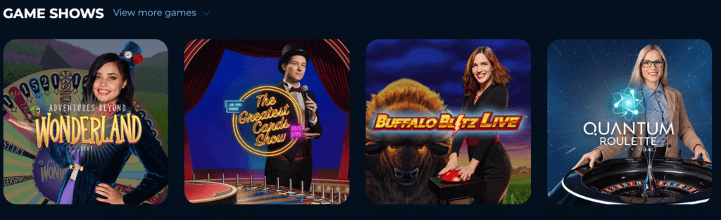 game shows at northstar bets canada casino