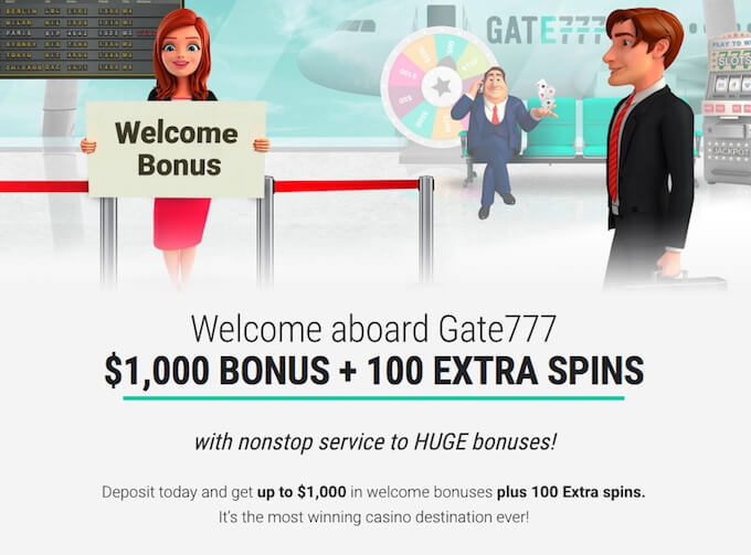 Gate777 casino bonus