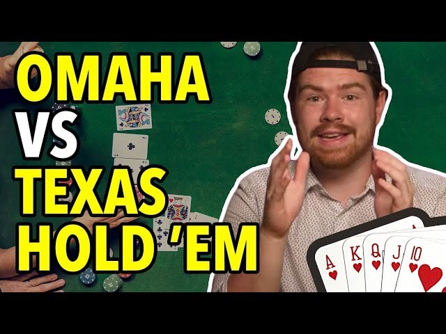 Omaha VS Texas Hold 'Em - Key Differences