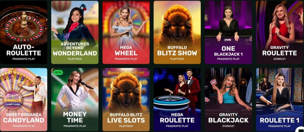 goldex casino games