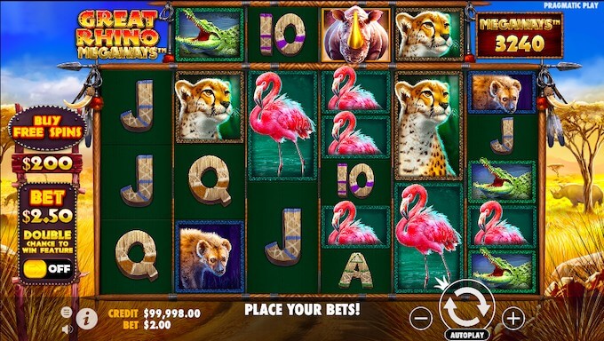 Spin Great Rhino Megaways Great Rhino Megaways Pragmatic Play