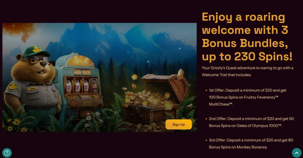 grizzly's quest bonus