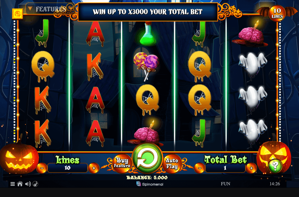 Hallow reels slot Spinomenal theme sounds slot review canada casino