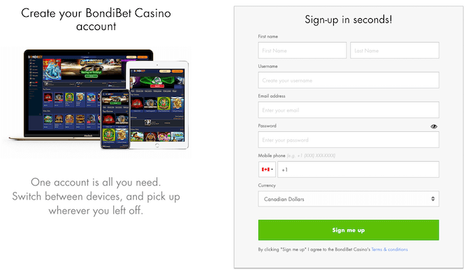 Bondibet casino review Bondibet Casino registration