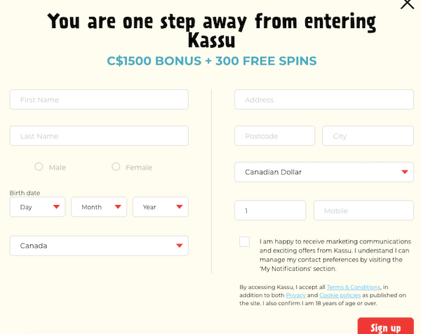 kassu casino bonus Kassu casino