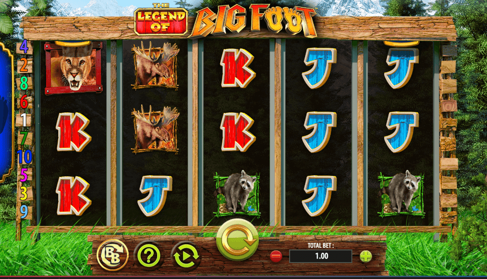 legend of big foot barcrest provider review canada casino