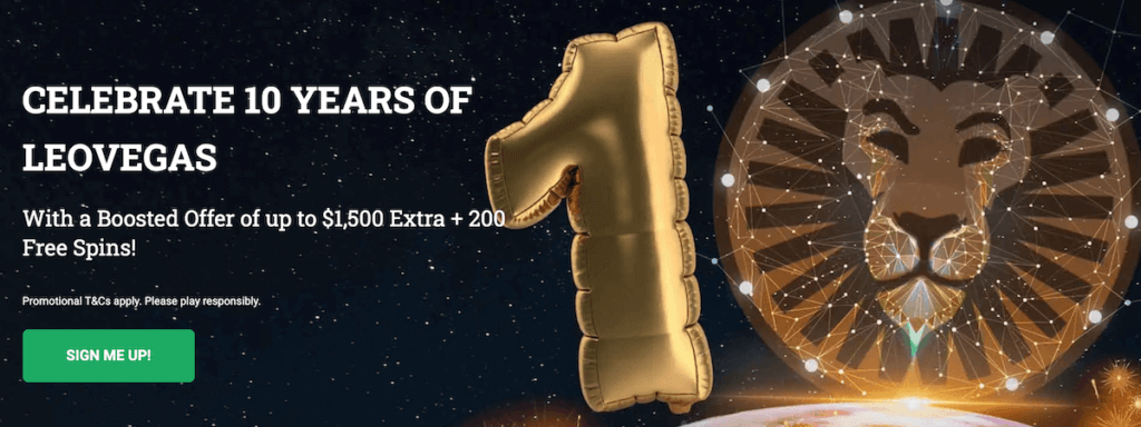 leovegas canada welcome bonus