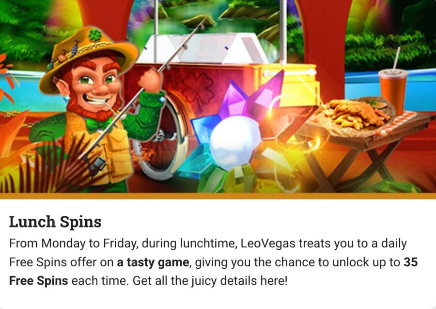 leovegas daily free spins offer canada casino