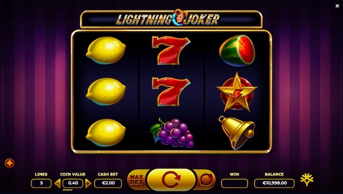 Play Lightning Joker Lightning Joker slot