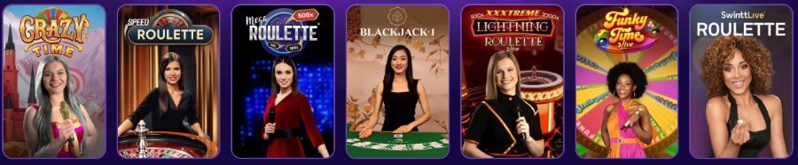 live casino at PoleStar Casino