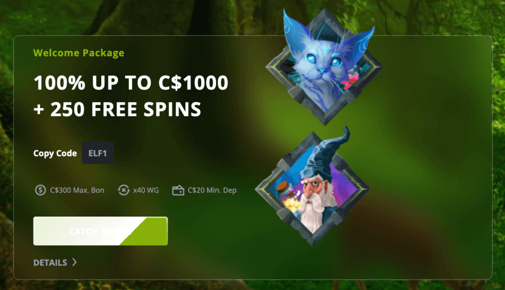 luckyelf casino best payout casino canada