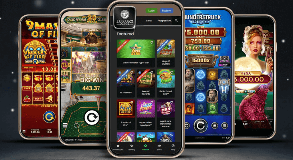 Luxury Casino on mobile - Canada Casino
