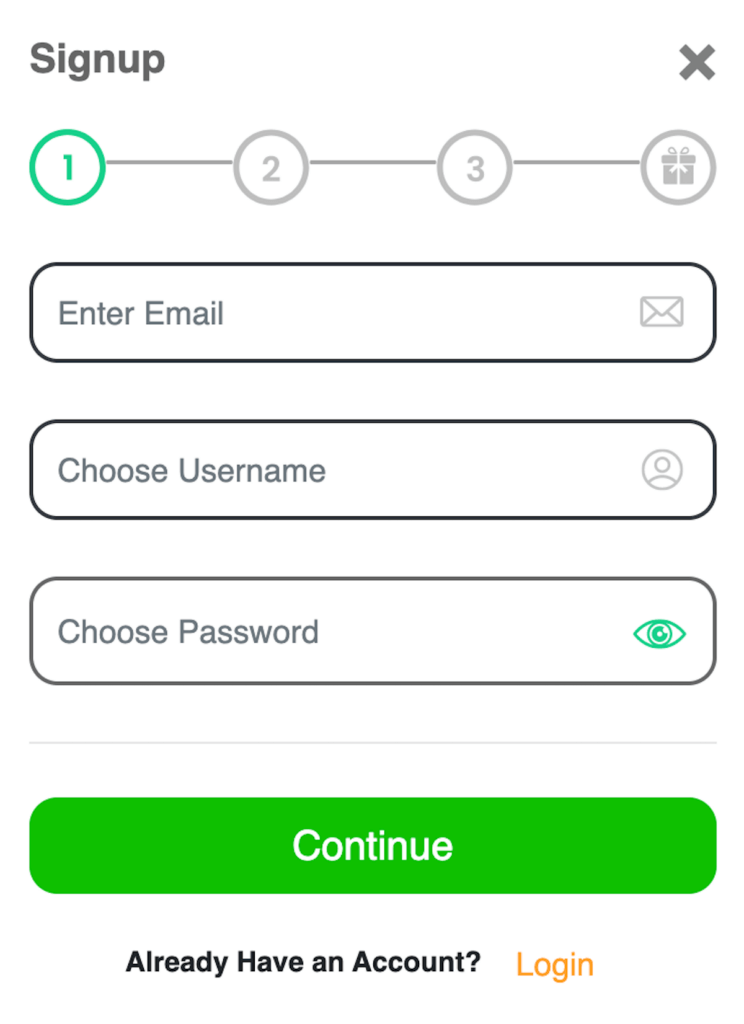 LynxBet Registration